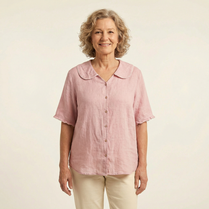 Clara Linen Blouse