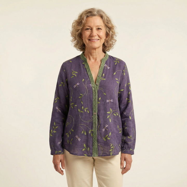 Brianna Leaf Blouse