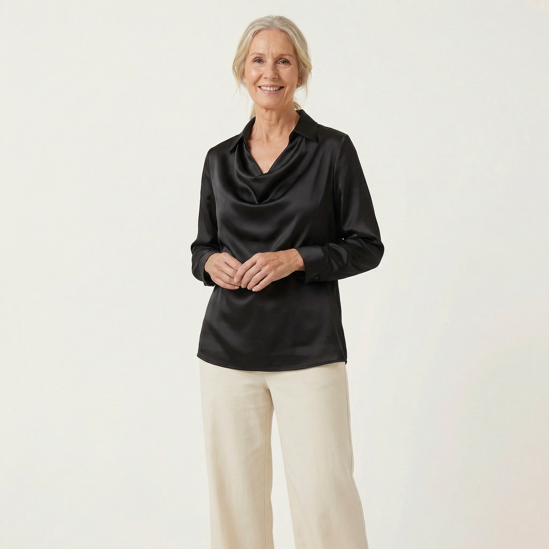Luna Satin Blouse