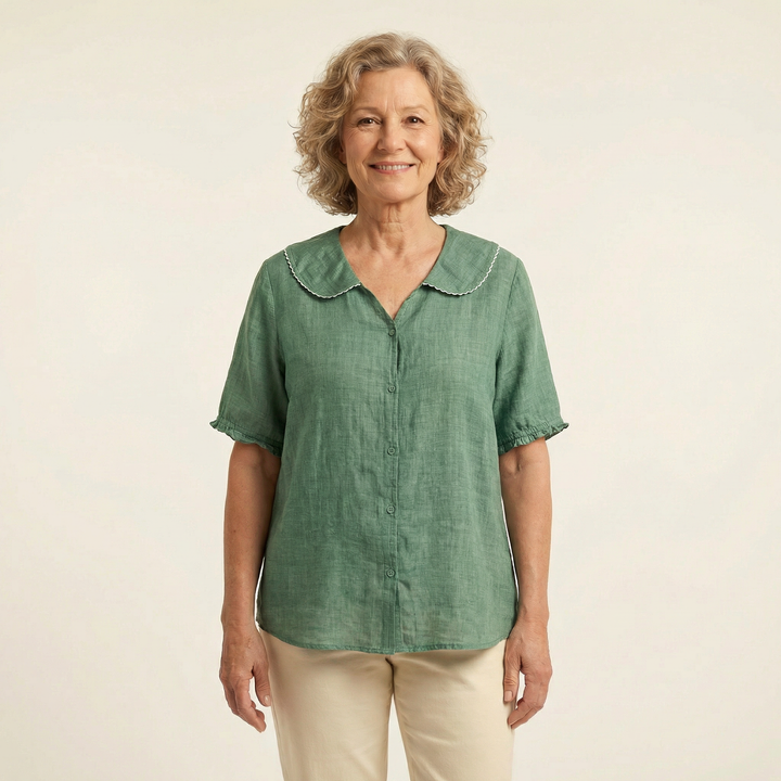 Clara Linen Blouse