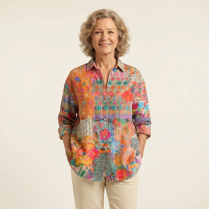 Floral Print Blouse