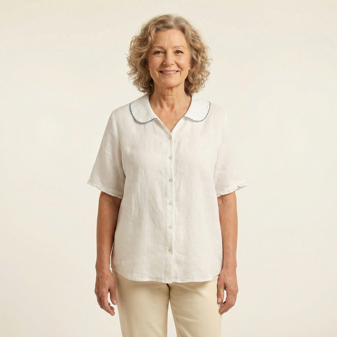 Clara Linen Blouse
