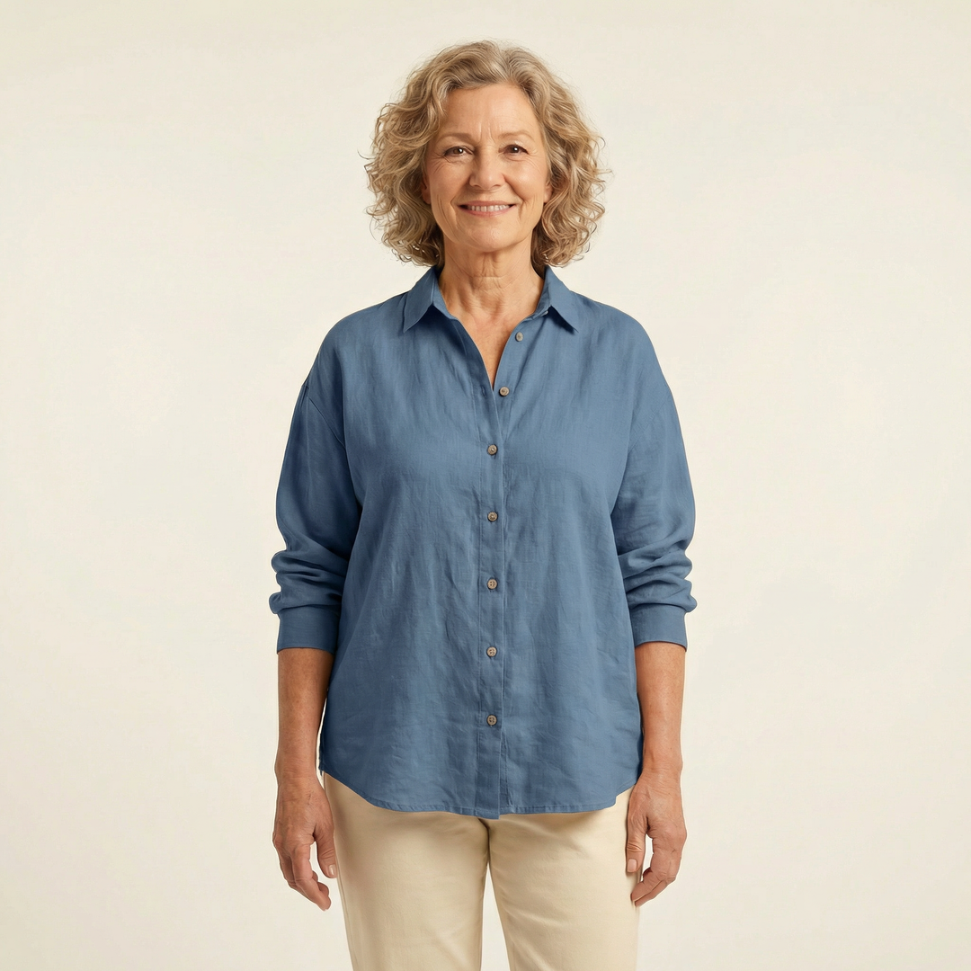 Saskia Pleated Blouse