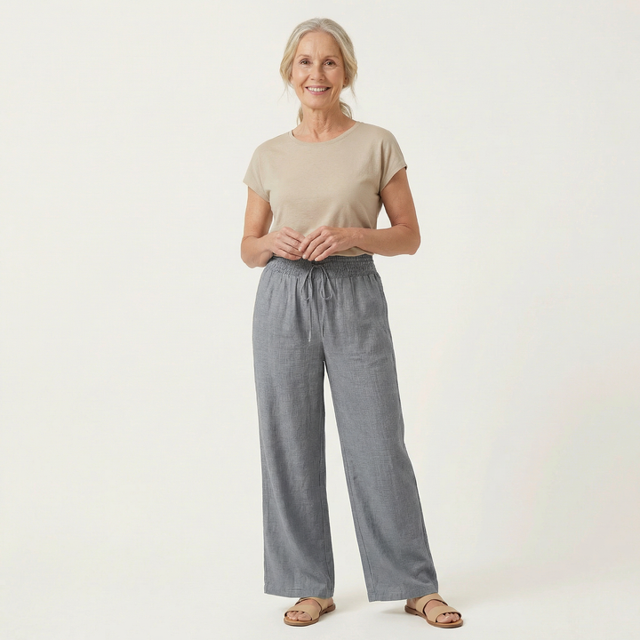 Zofia Cotton Trousers