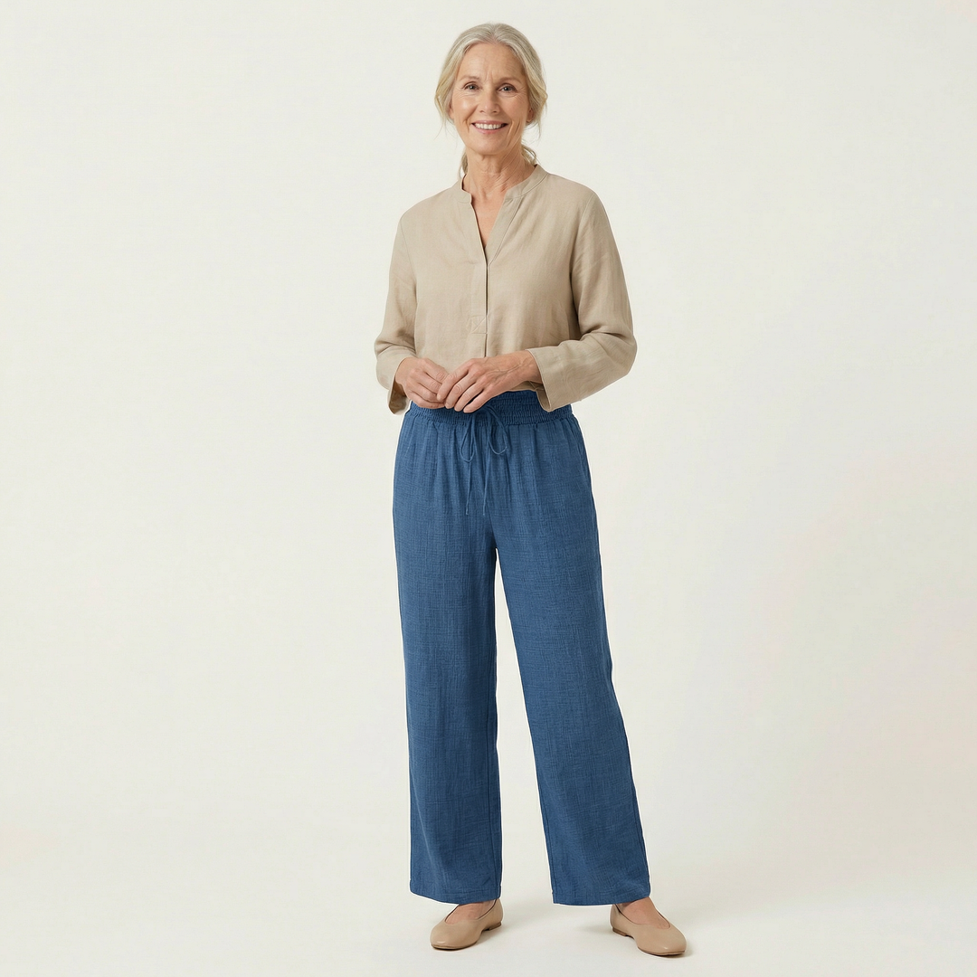 Zofia Cotton Trousers