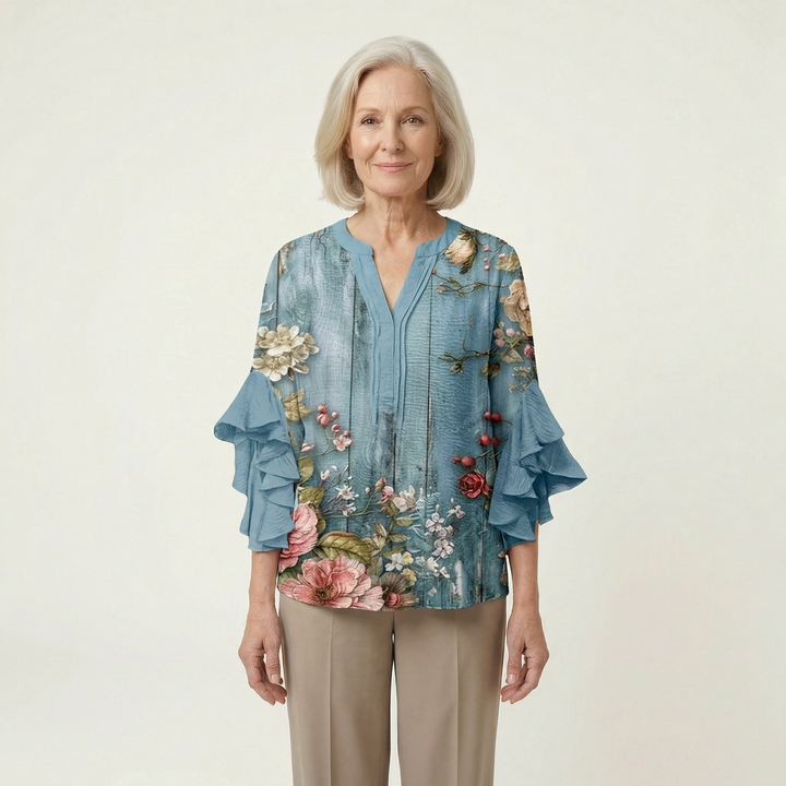 Lyra Ruffle Blouse