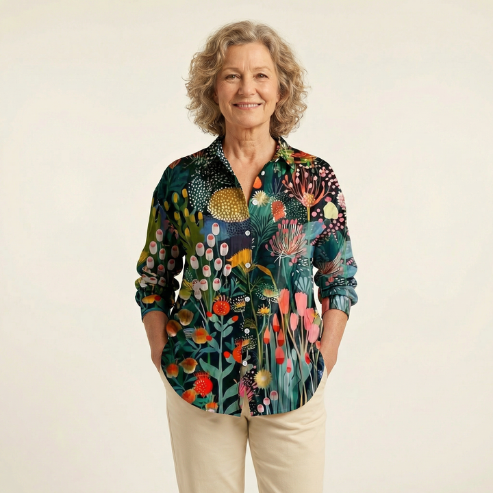 Floral Print Blouse