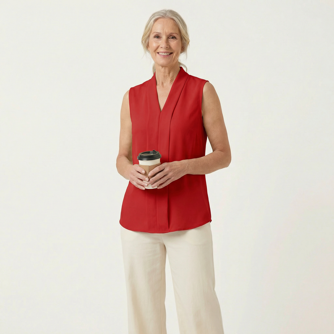 Nora Pleated Blouse