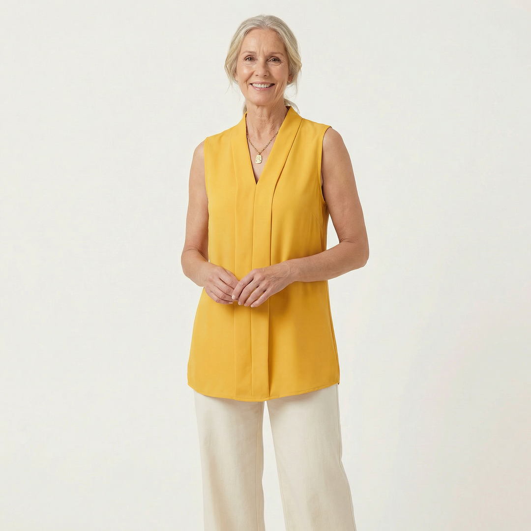 Nora Pleated Blouse