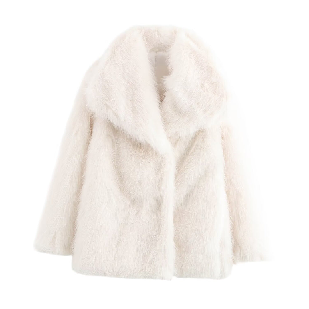 Luxury Faux Fur Coat