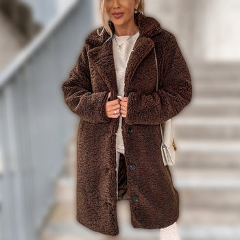 Elegant and Warm Teddy Coat