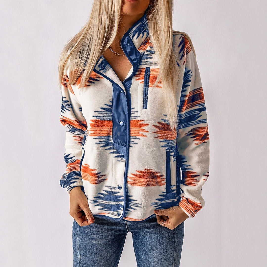 Fleece Jacket abstract art