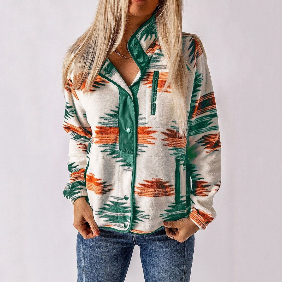 Fleece Jacket abstract art