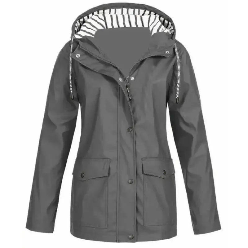 Elegant Waterproof and Windproof Jacket