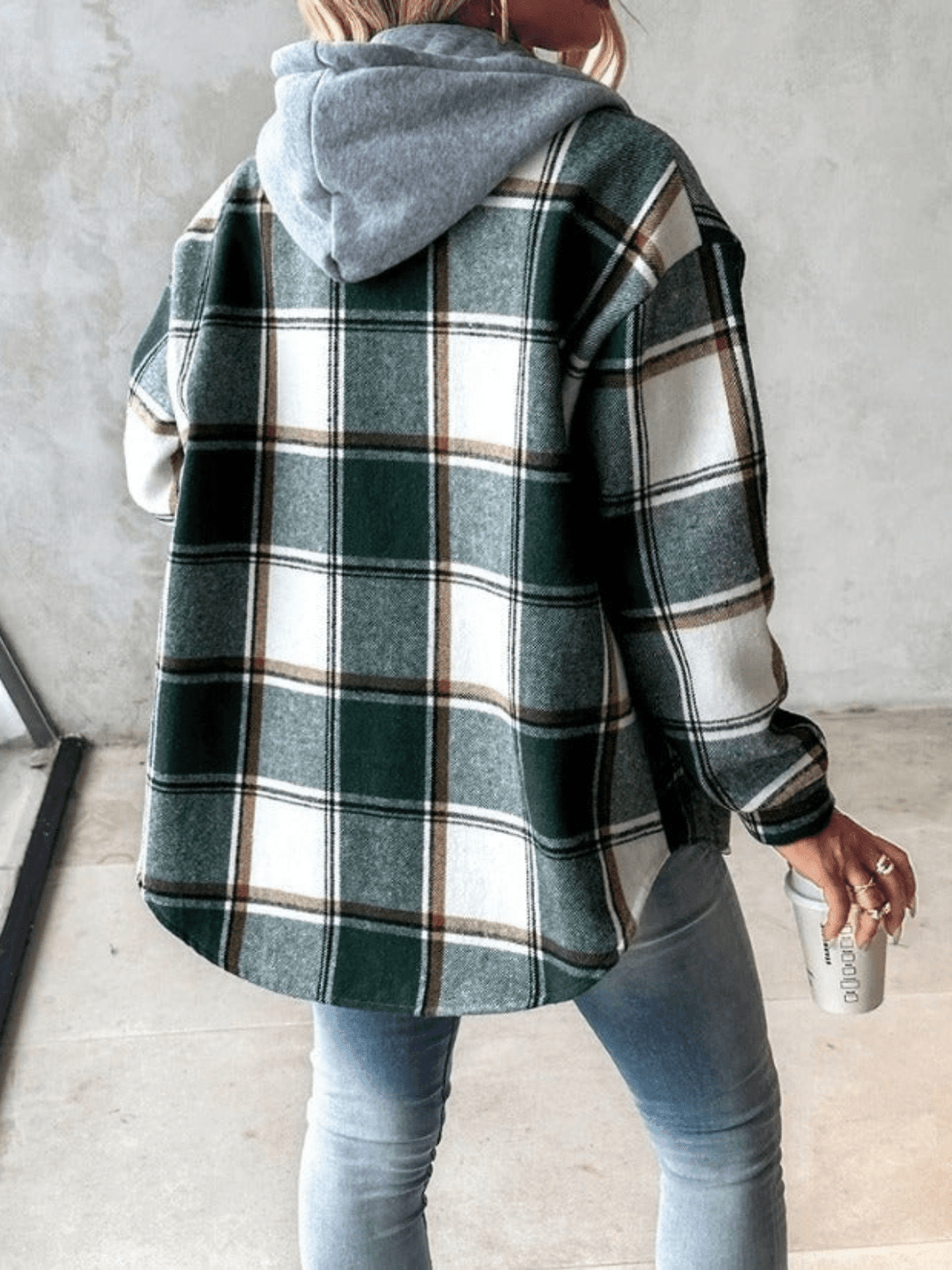 Soft Plaid jacket