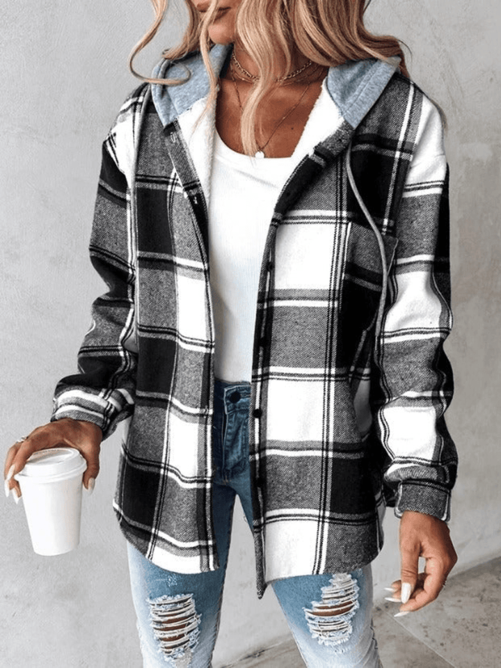 Soft Plaid jacket