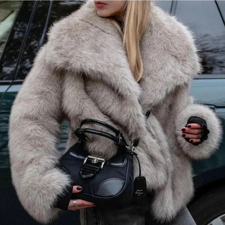 Luxury Faux Fur Coat